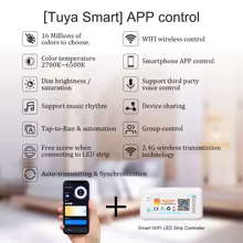 Controlador LED WiFi Tuya RGB Thumbnail 2