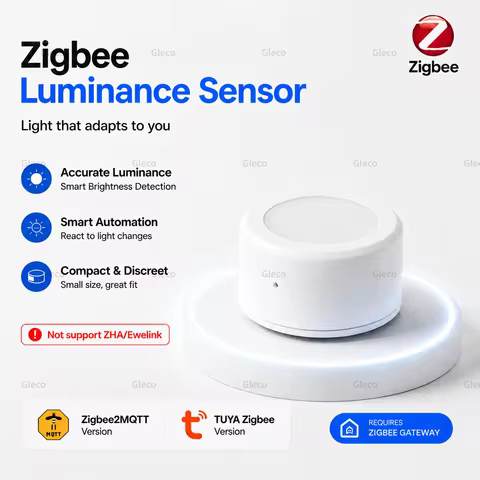 Sensor de Luz Inteligente Zigbee