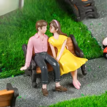 Miniaturas de Fadas Kawaii 2 Peças Thumbnail 4