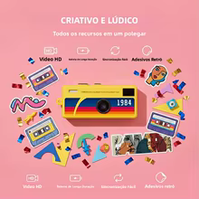 Mini Câmera G6 Retro 1080P Thumbnail 5