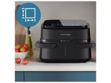 Air Fryer Philips Walita 7,1L Preto Thumbnail 6