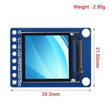 Módulo Display LCD 0.85" GC9107 Thumbnail 3