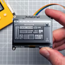Display LCD Transfletivo Adafruit SHARP 2.7" 400x240 Thumbnail 3