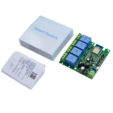 Interruptor Tuya 4CH WiFi + RF433 Thumbnail 6