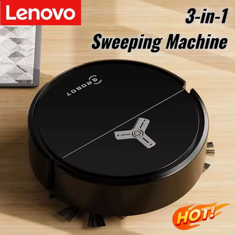 Robô Aspirador Lenovo 3 em 1