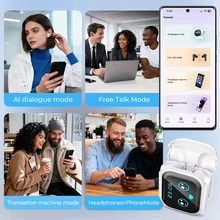 Fones Bluetooth HTC NE20 com IA Thumbnail 6