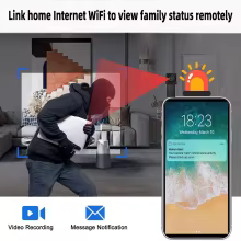 Câmera WiFi HD 4K Mini Suporta Thumbnail 3