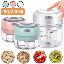 Mini Chopper Portátil Elétrico 3 em 1 Thumbnail 1