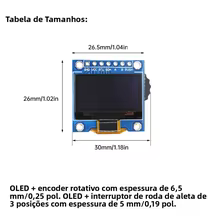 Módulo OLED SSD1315 + Encoder Thumbnail 2