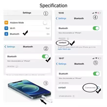 Fones Bluetooth iPhone com Fio Thumbnail 5
