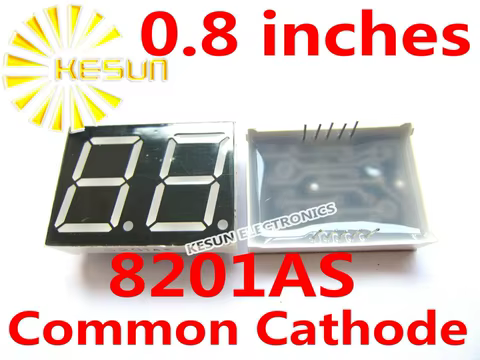 Display LED 0.8 Polegadas 10 Peças