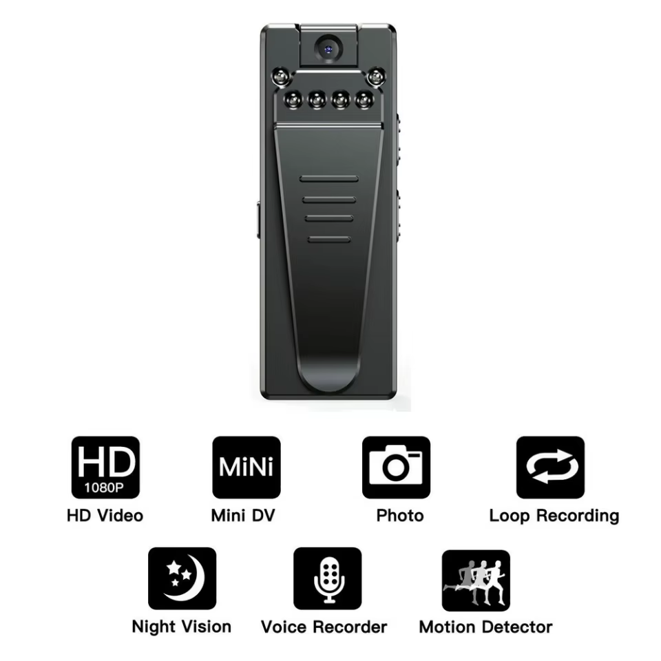 Câmera Mini Vandlion A7 - Visão Noturna e Detecção