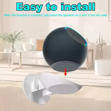 Suporte Parede Echo Dot Max ABS Thumbnail 6