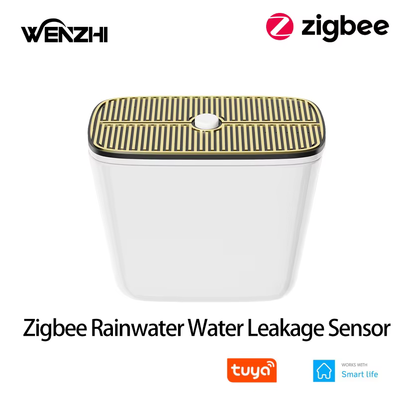 Sensor de Vazamento ZigBee Tuya