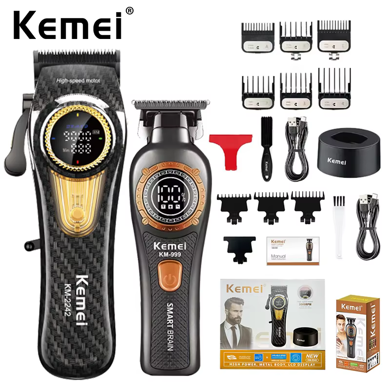 Cortador de Cabelo Kemei KM-2242 10W