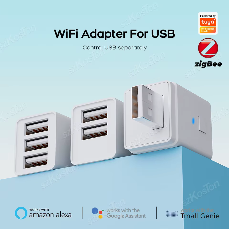 Adaptador USB Inteligente Tuya