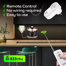 Tomada Inteligente 433MHz com Controle Remoto Thumbnail 2