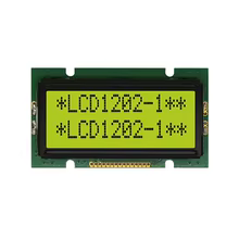 Display LCD Amarelo 16x2 Compatível WH1202A Thumbnail 1