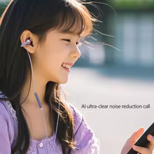 Fones Ear-Clip com Microfone Thumbnail 2