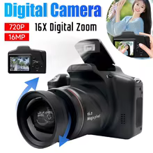 Câmera Vlogging 16MP Zoom 16X Thumbnail 1