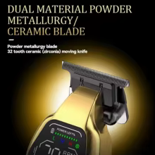 Máquina de Cortar Cabelo Kemei Profissional Thumbnail 4