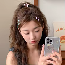 Presilhas de Cabelo Estrela para Meninas Thumbnail 2