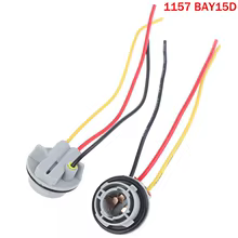 Adaptador Soquete Lâmpada 1156 1157 2 Peças Thumbnail 2