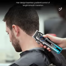 Kemei 2279 Máquina de Cortar Cabelo Sem Fio Thumbnail 4