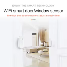 Sensor de Porta Inteligente WiFi Tuya Thumbnail 2