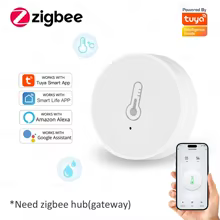 Sensor Zigbee Tuya Temperatura e Umidade Thumbnail 1