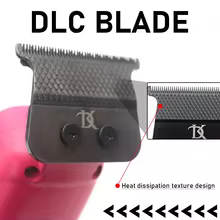 Máquina de Barbeiro Profissional com Bateria Thumbnail 4