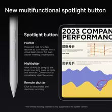 Caneta Stylus Xiaomi Pad 7 Foco Magnética Thumbnail 3