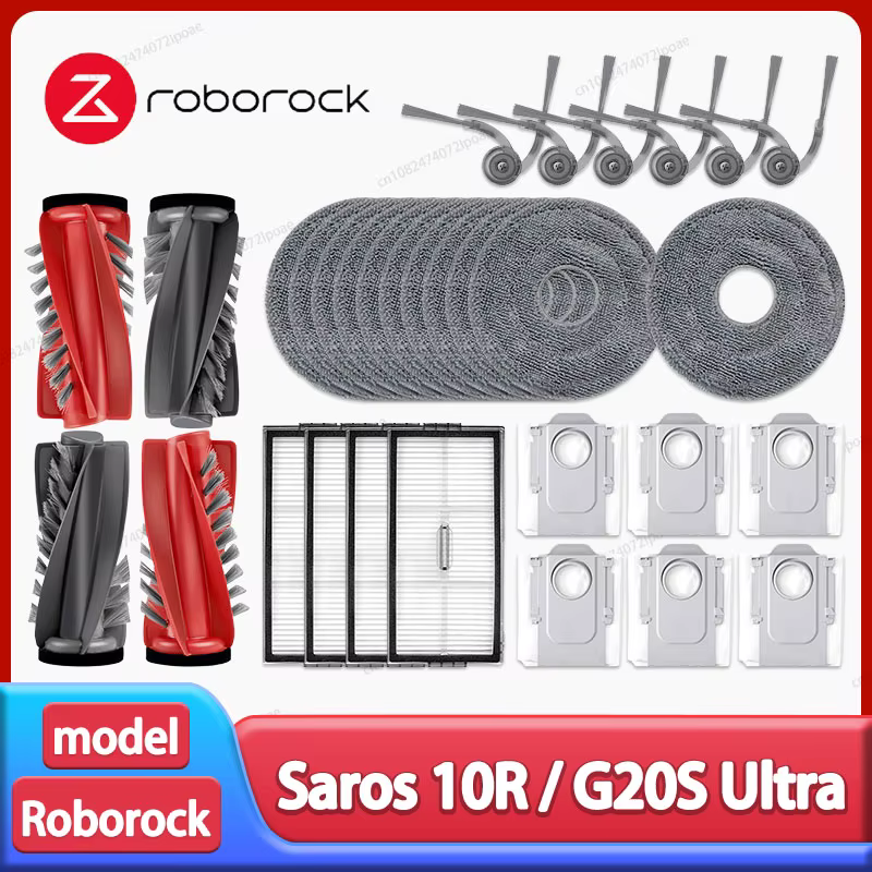 Peças Roborock Saros 10R/G20S Ultra