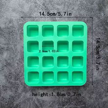 Molde de Silicone 16 Cavidades Thumbnail 2