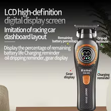 Kemei Máquina de Cortar Cabelo Profissional KM-2035 Thumbnail 6