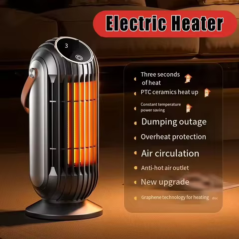 Aquecedor Elétrico Vertical Novo