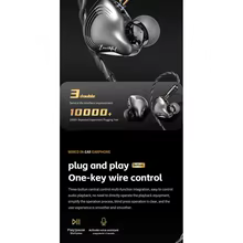 Fones de Ouvido Intra-auriculares para Jogos Hi-Fi Thumbnail 5