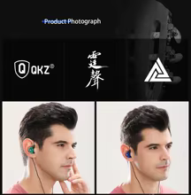 QKZ AK6 Fone de Ouvido Estéreo Thumbnail 6