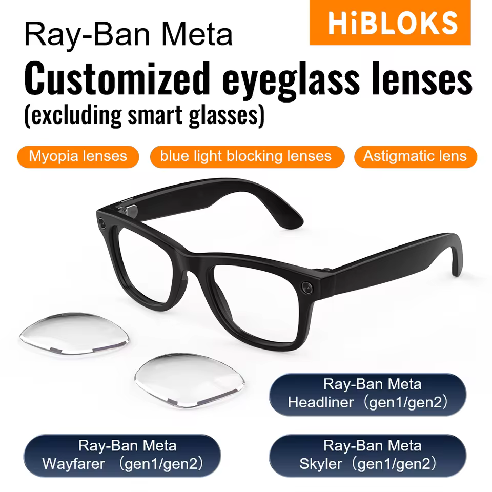 Lentes HIBloks Ray-Ban Meta Personalizadas