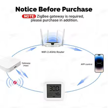 Sensor Zigbee 3.0 Tela LCD Thumbnail 3