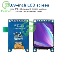 Tela TFT 1.69" 240x280 para Arduino Thumbnail 2