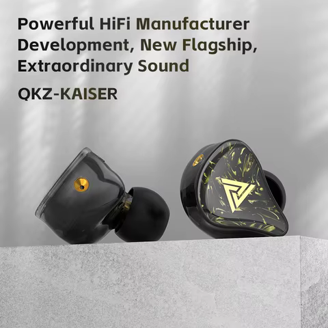 Fone QKZ Kaiser Intra-auricular com Graves