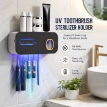 Esterilizador UV Escova de Dente Parede Thumbnail 3