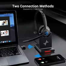 Fone de Ouvido Bluetooth JIAMQISHI EH06 Thumbnail 3