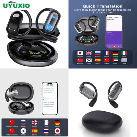 Fones Tradutores Inteligentes Open-Ear