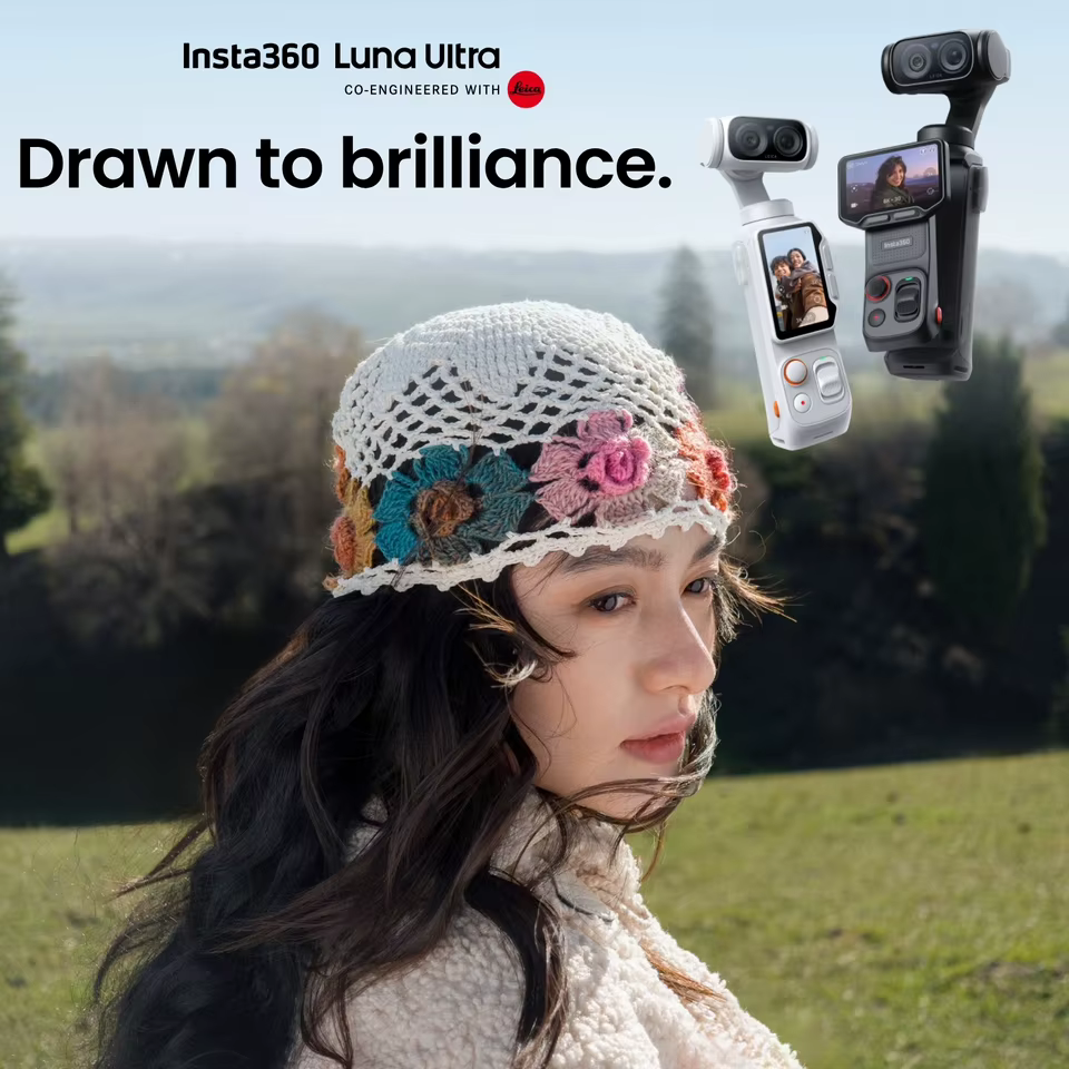 Câmera Insta360 Luna Ultra 8K Leica