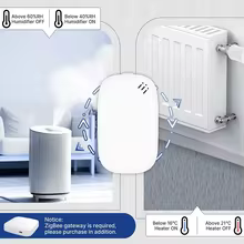 Sensor Zigbee Tuya Temperatura e Umidade Thumbnail 3