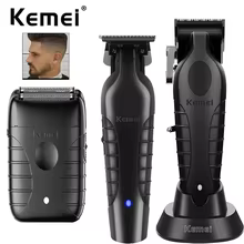 Kemei Máquina de Cortar Cabelo Profissional Sem Fio Thumbnail 1