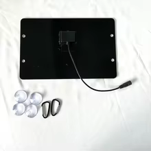 Ventilador Solar Duplo Portátil Thumbnail 5