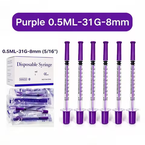 Seringa Descartável 0.5ml 31G Veterinária